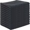 Arkwright Bleach-Safe Microfiber Salon Towels with Silvadur™ Antimicrobial Treatment, 16x27, Black, Buy a 12-Pack or a Bulk Case
